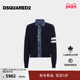 外套 D2次方 新品 时尚 DSQUARED2 男士 针织衫 2025秋冬 个性