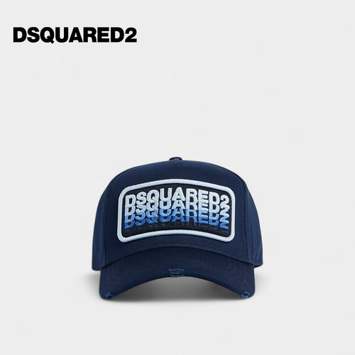 【首降7折】DSQUARED2/D2次方 2026春夏系列 男士简约时尚棒球帽