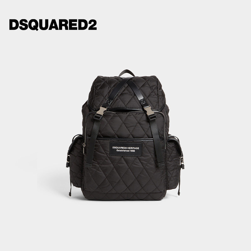 DSQUARED2/D2次方 男士日常双肩背包图片