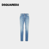D2次方 凉感牛仔裤 2025春夏系列 DSQUARED2 男士 浅色修身 COOL GUY