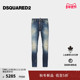 新品 COOL DSQUARED2 2025秋冬男士 牛仔裤 D2次方 直筒修身 GUY