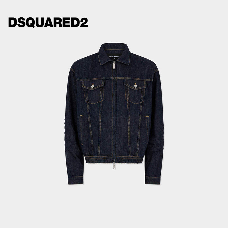 【首降7折】DSQUARED2/D2次方 2026春夏男士时尚简约牛仔外套