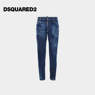 男士 春夏系列 修身 复古牛仔裤 BIKER DSQUARED2 TIDY D2次方