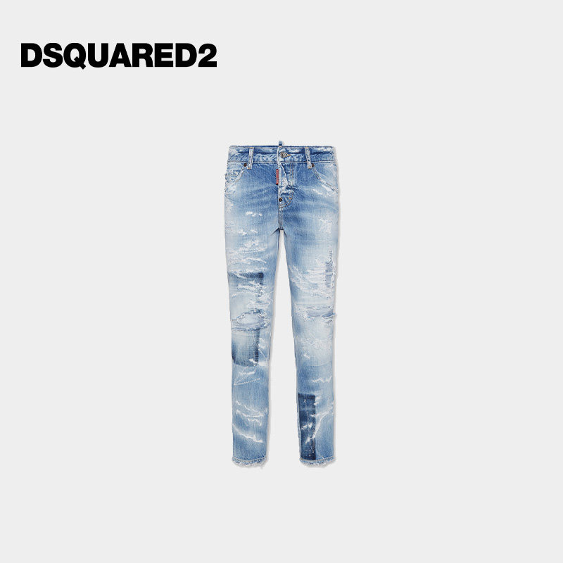 【7折】DSQUARED2/D2次方 女士时尚修身牛仔裤Cool Girl