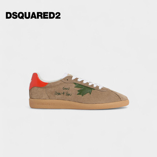 2026春夏男士 D2次方 DSQUARED2 撞色设计日常休闲鞋 春夏新品