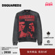 DSQUARED2 圆领休闲卫衣 男士 D2次方 2025秋冬Magliano系列