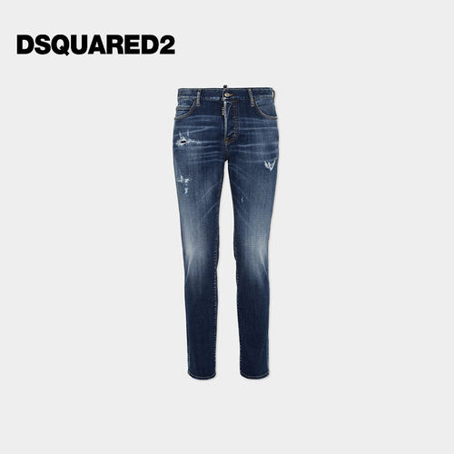 DSQUARED2/D2次方  男士日常修身牛仔裤ICON REGULAR