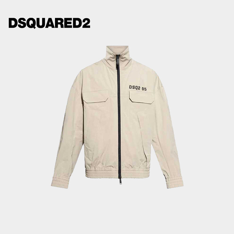 【低至5折】DSQUARED2/D2次方 男士外出休闲拉链夹克外套