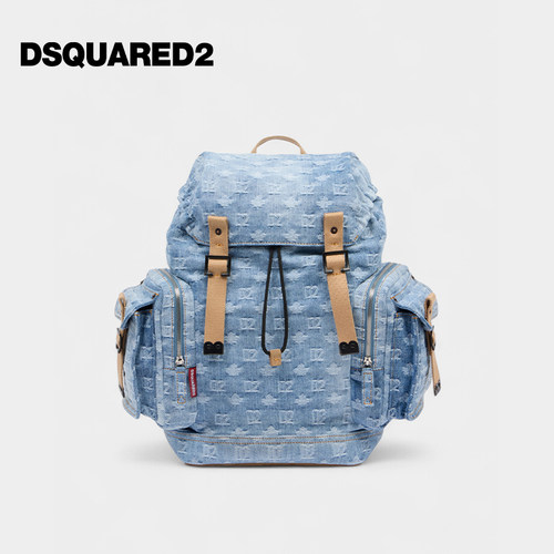 【春夏新品】DSQUARED2/D2次方 2026春夏男士休闲日常双肩背包