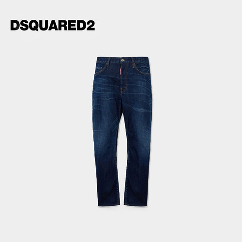 DSQUARED2/D2次方 2026秋冬新品男士复古时尚牛仔裤Bro