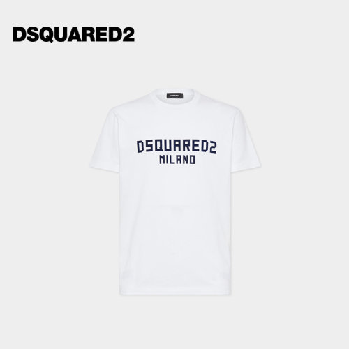【7折】DSQUARED2/D2次方  男士简约休闲短袖T恤