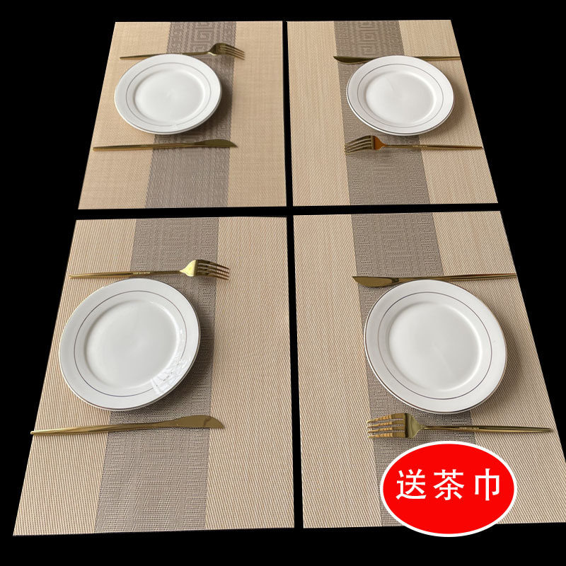 中式茶席桌旗隔热垫餐桌垫防烫油高级感国风茶馆古风餐盘垫轻奢风,餐饮具,餐垫,淘宝优惠券,粉丝福利购,淘宝优惠卷