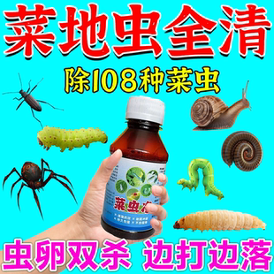 百虫清蔬菜专用杀虫菜园无毒剂专用喷雾菜地植物蜗牛菜虫蜘蛛蚜虫