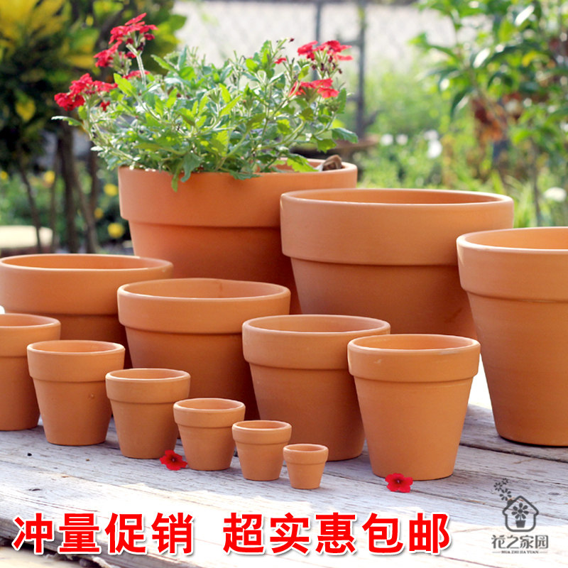 花盆红陶盆素材模板 花盆红陶盆图片下载 小麦优选