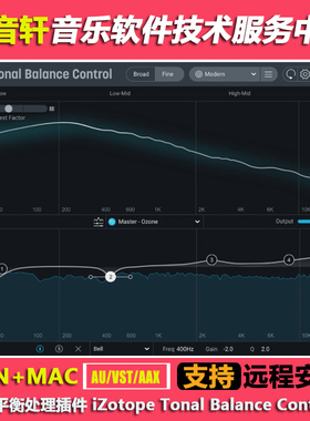 iZotope Tonal Balance Control 2.9.0 动态平衡控制母带处理插件