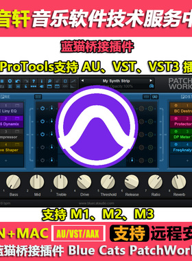 Blue Cats PatchWork v2.70蓝猫桥接插件ProTools桥接工具WIN+MAC