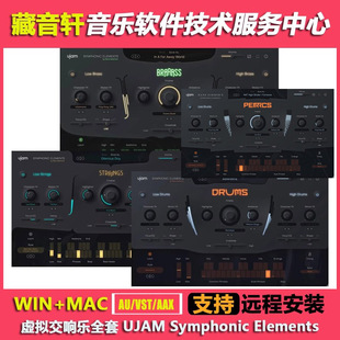 虚拟管弦乐Symphonic Elements BRAAASS STRIIIINGS DRUMS PERRCS