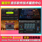 雅马哈钢琴键盘与合成器合集4套 KONTAKT Júnior Porciúncula
