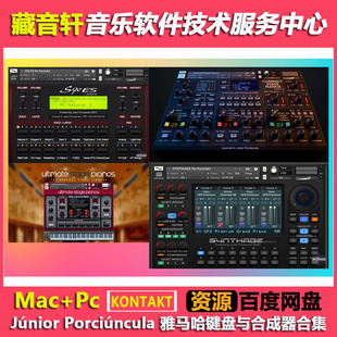 Júnior Porciúncula KONTAKT 雅马哈钢琴键盘与合成器合集4套