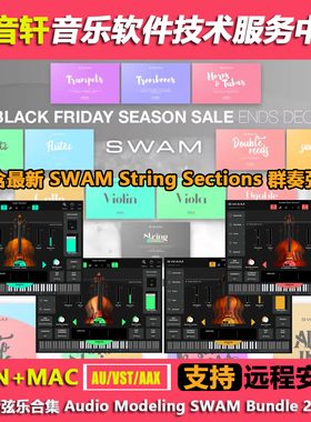 管弦乐合集 Audio Modeling SWAM Bundle v2025版 独奏+群奏 全套