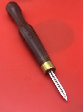 葫芦墨刻尖刀线刀手工雕刻刀老李刻刀紫檀柄