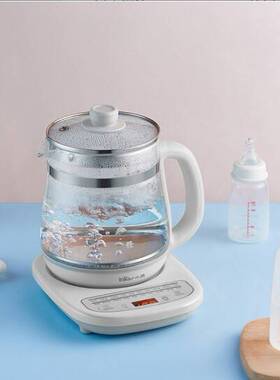 官方小熊YSH-C15W1 养生壶煮茶器多功能烧开水壶玻璃花茶壶可调保