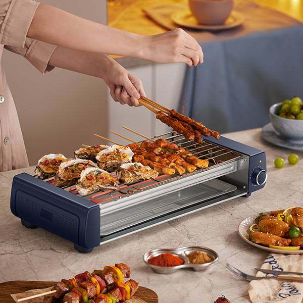 官网品牌小熊烤肉锅DKL-Q21N1家用烤串机室内烤羊肉串电烤炉露营,厨房电器,烤串机/电烤炉/电烤盘,淘宝优惠券,粉丝福利购,淘宝优惠卷