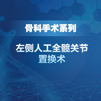 左侧人工全髋关节置换术陈继营柴伟认为慕课