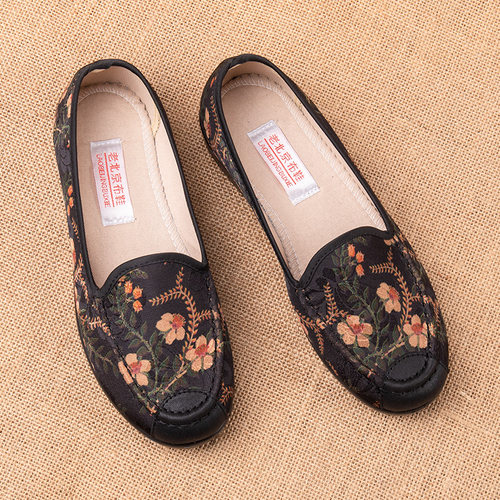 老北京布鞋防滑舒适妈妈鞋