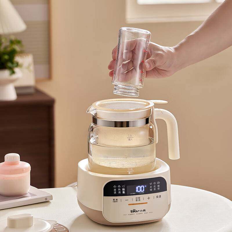 官方小熊恒温热水壶TNQ-N12Z5婴儿家用冲奶调奶器温奶器专用泡奶