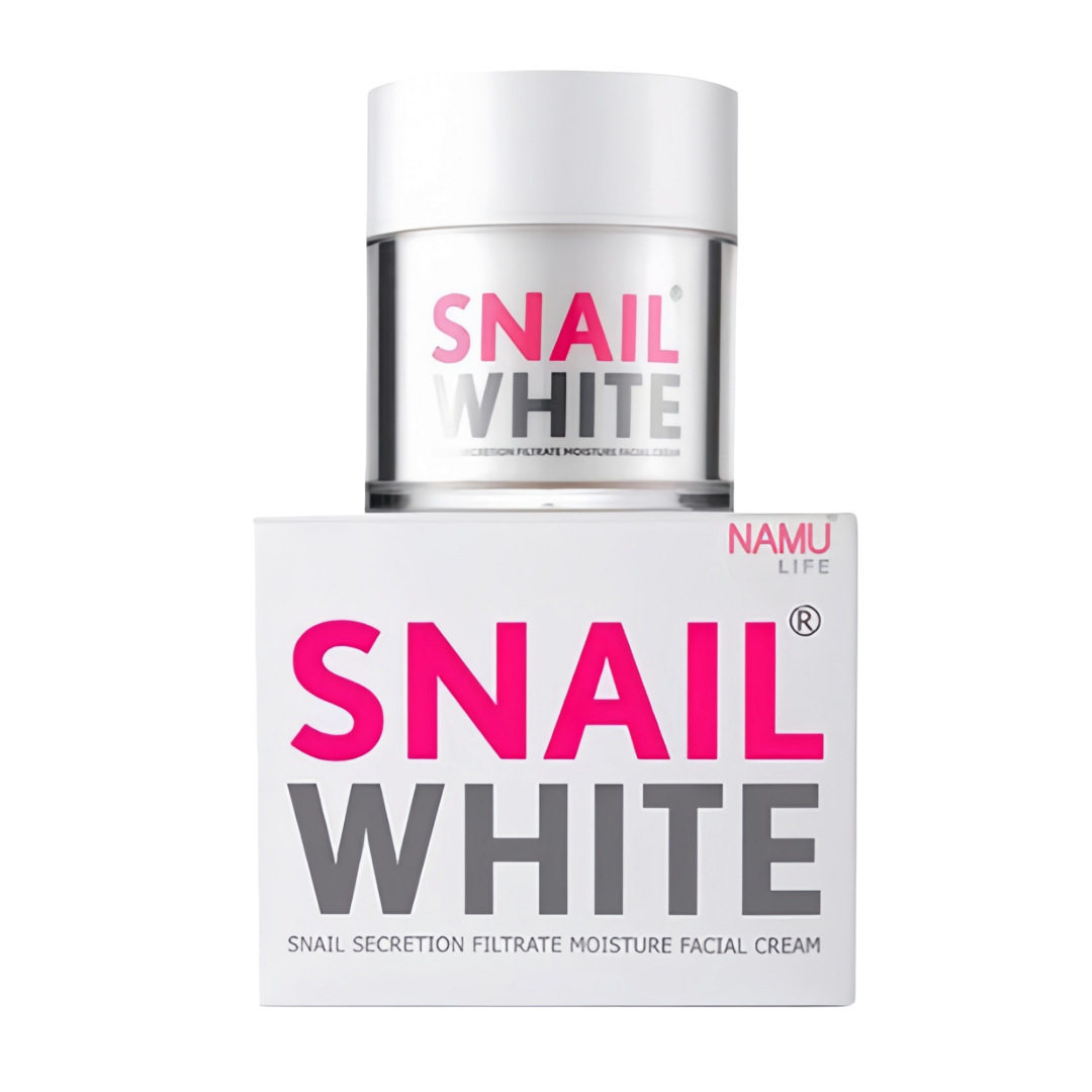 新款 泰国snailwhite白蜗牛霜namu面霜补水淡化痘印保湿50ml TY