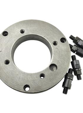 新款广州c6132车床法兰盘C型C6 K11200过度盘250三爪卡盘座连包邮