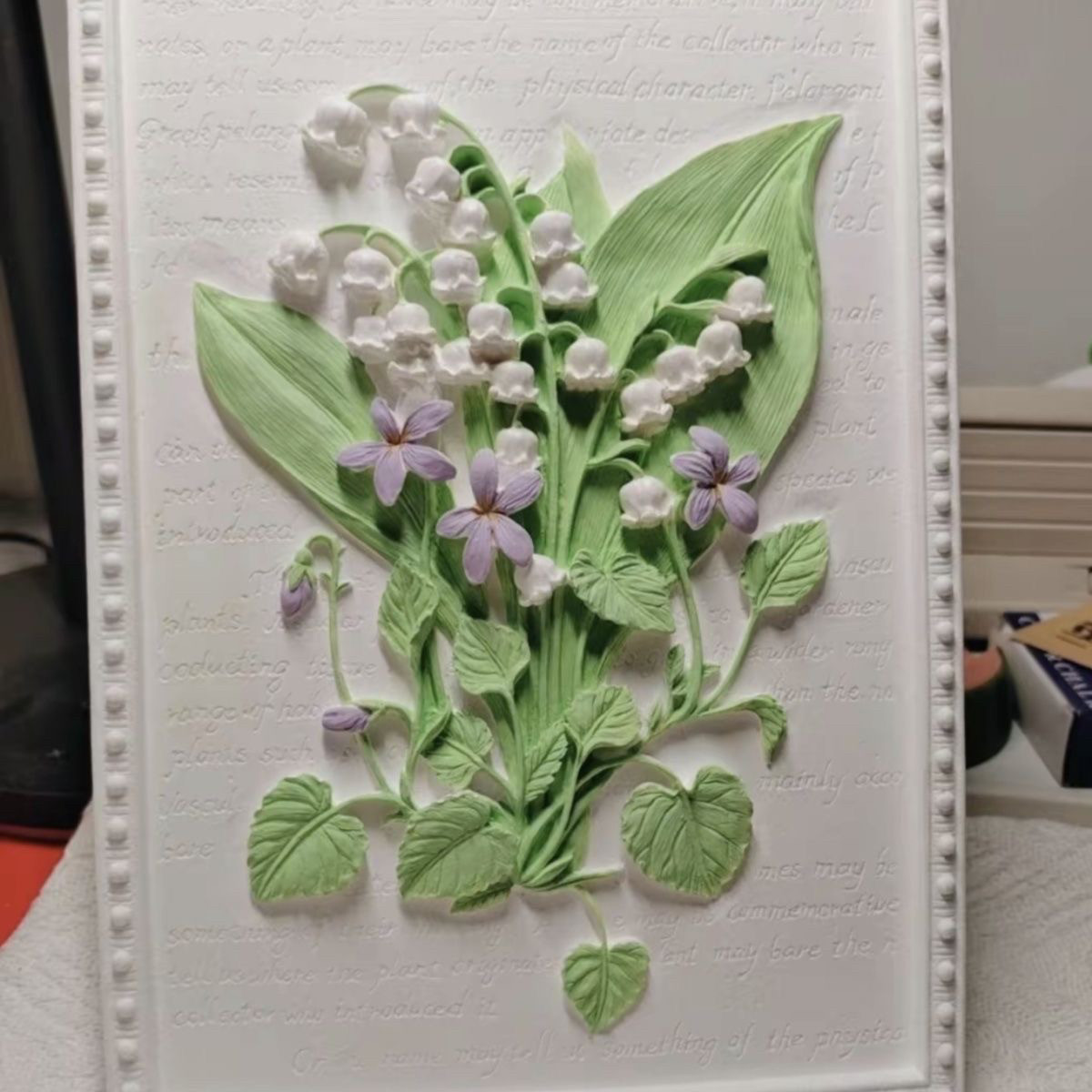 手工diy娃娃立体铃兰浮雕香薰装饰花牌石膏DIY涂色批发摆件彩绘,玩具/童车/益智/积木/模型,白模填色/模具彩绘/石膏娃娃,淘宝优惠券,粉丝福利购,淘宝优惠卷