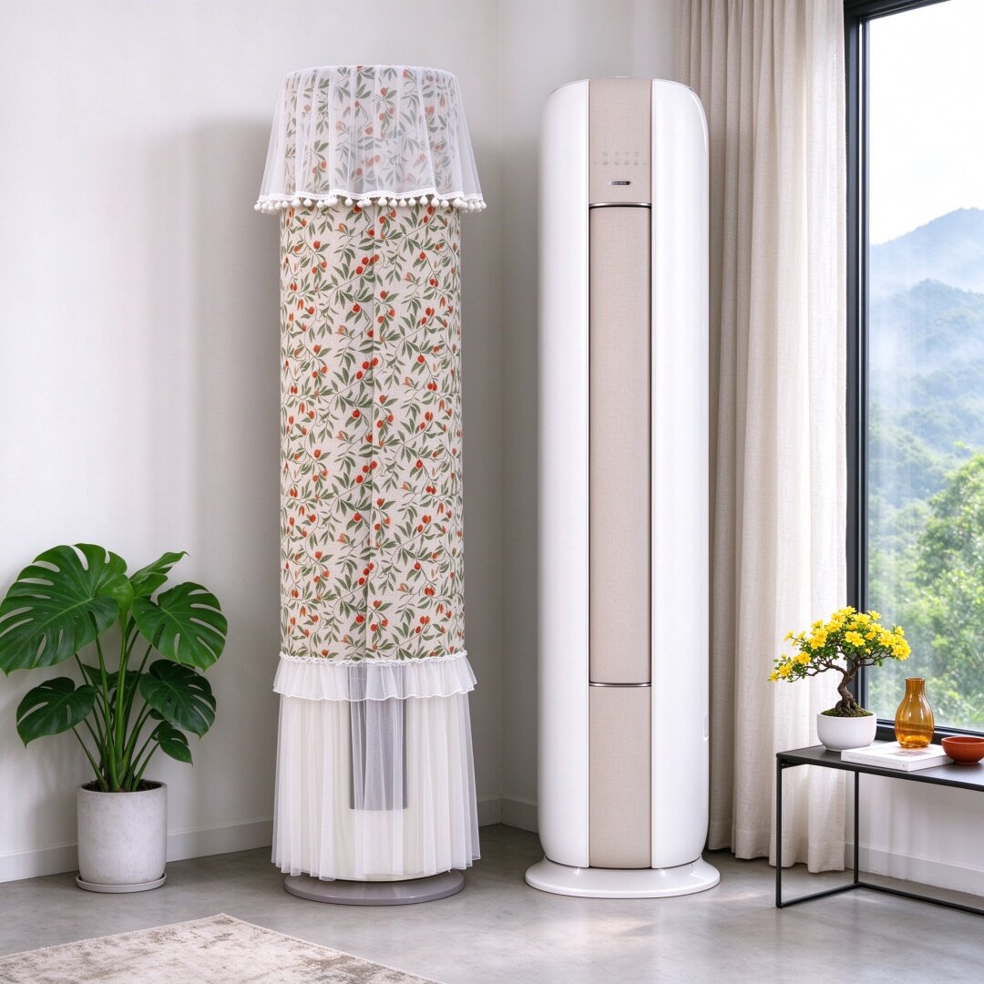 适用于格力京恬立式空调防尘罩KFR-72LW/(72567)FNhAf-B1柜机通用