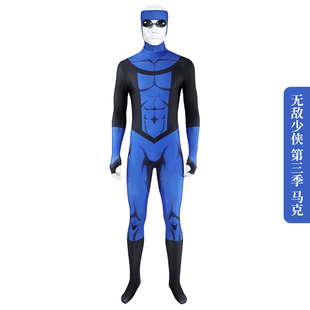 现货时觉无敌少侠第三季马克cosplay无敌小子动画cos服J25010BA