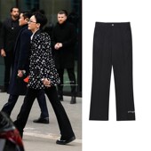 子 vibe风男生高级感宽松长裤 gd权志龙同款 秀场高街垂感微喇叭西裤