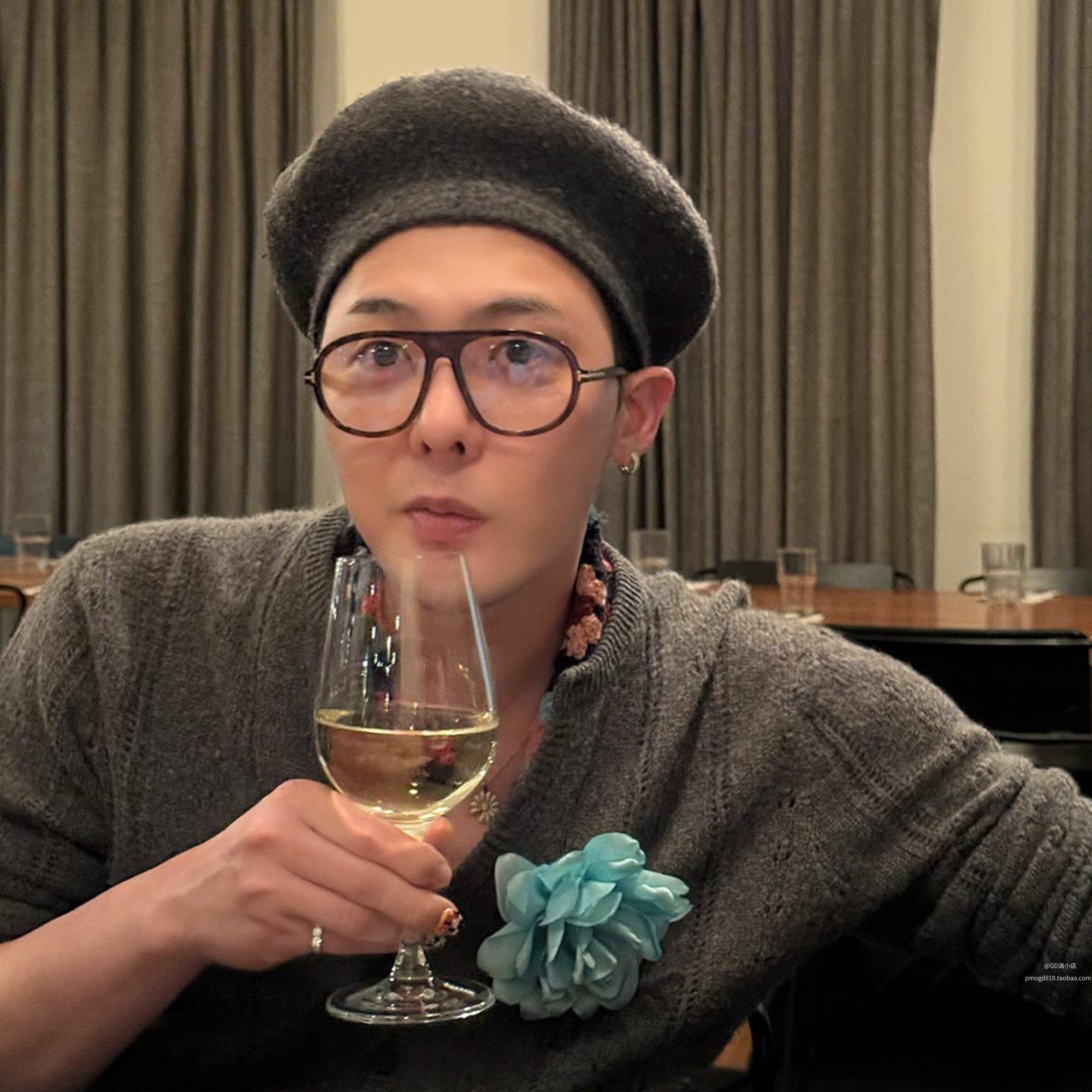 2025新款gd权志龙同款胸花高级小众设计感胸针头花两用服装配饰