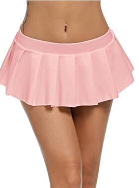 Low waist pleated mini miniskirt欧美低腰半身百褶裙迷你超短裙