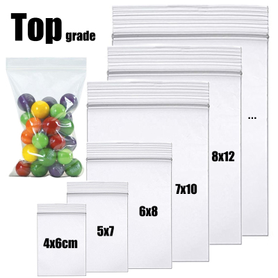 100pcsClearZiLockBag