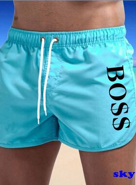 Men's Swim Shorts Summer Colorful Swimwear Beach Shorts Surf