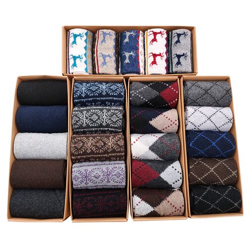 男袜子Mens5PcCoSkFor20