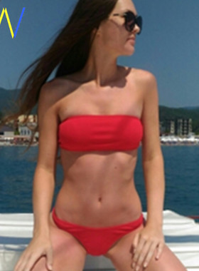 2020 Woman Bikinis Sexy Bandage Swimsuits Swimwear Halter