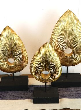 装饰品客厅摆件木质东南亚风格