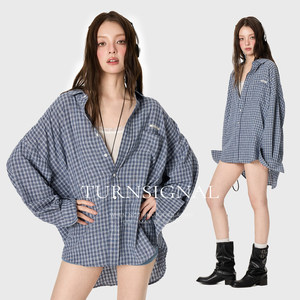 TurnSignal潮牌条纹格子
