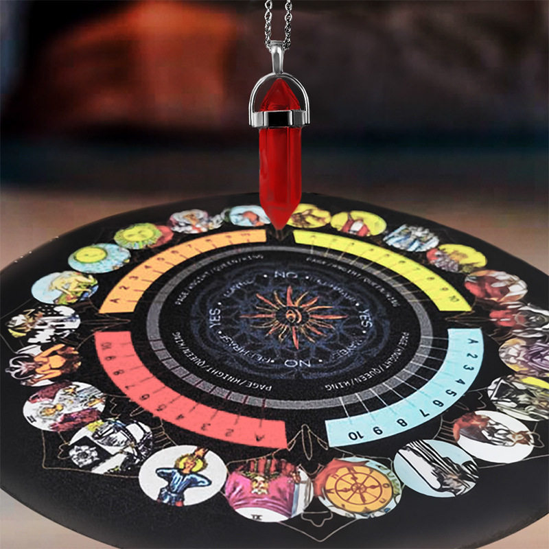 经典韦特tarot是否可能未知灵摆仪式橡胶垫直径22cm塔罗灵摆盘