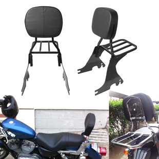 摩托车后扶手靠背行李架适合哈雷Sportster xl883 04-21