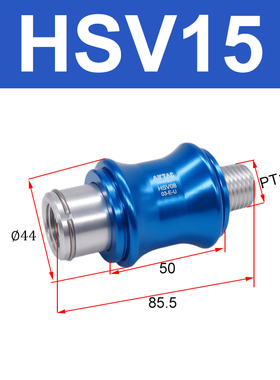全新HSV06 08 10 15 20 HSV25SF FFSS手阀滑动开关手推阀泄气包邮