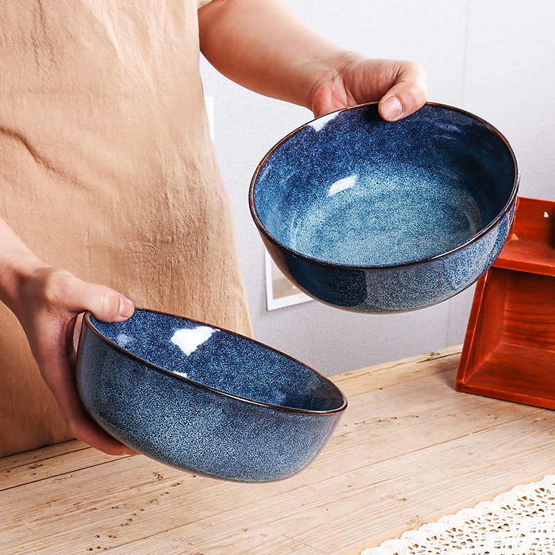 5英寸法海钵碗】实用饭碗面碗汤碗窑变陶瓷碗沙拉碗 微瑕疵