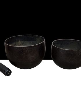 黄铜仿古铜磬音质清脆持久黑磬铜钵