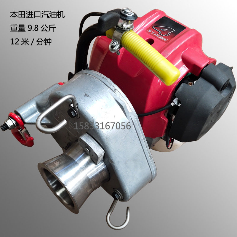 河北1吨手提机动绞磨2吨电动绞磨机3吨汽油卷扬机柴油绞磨收线机
